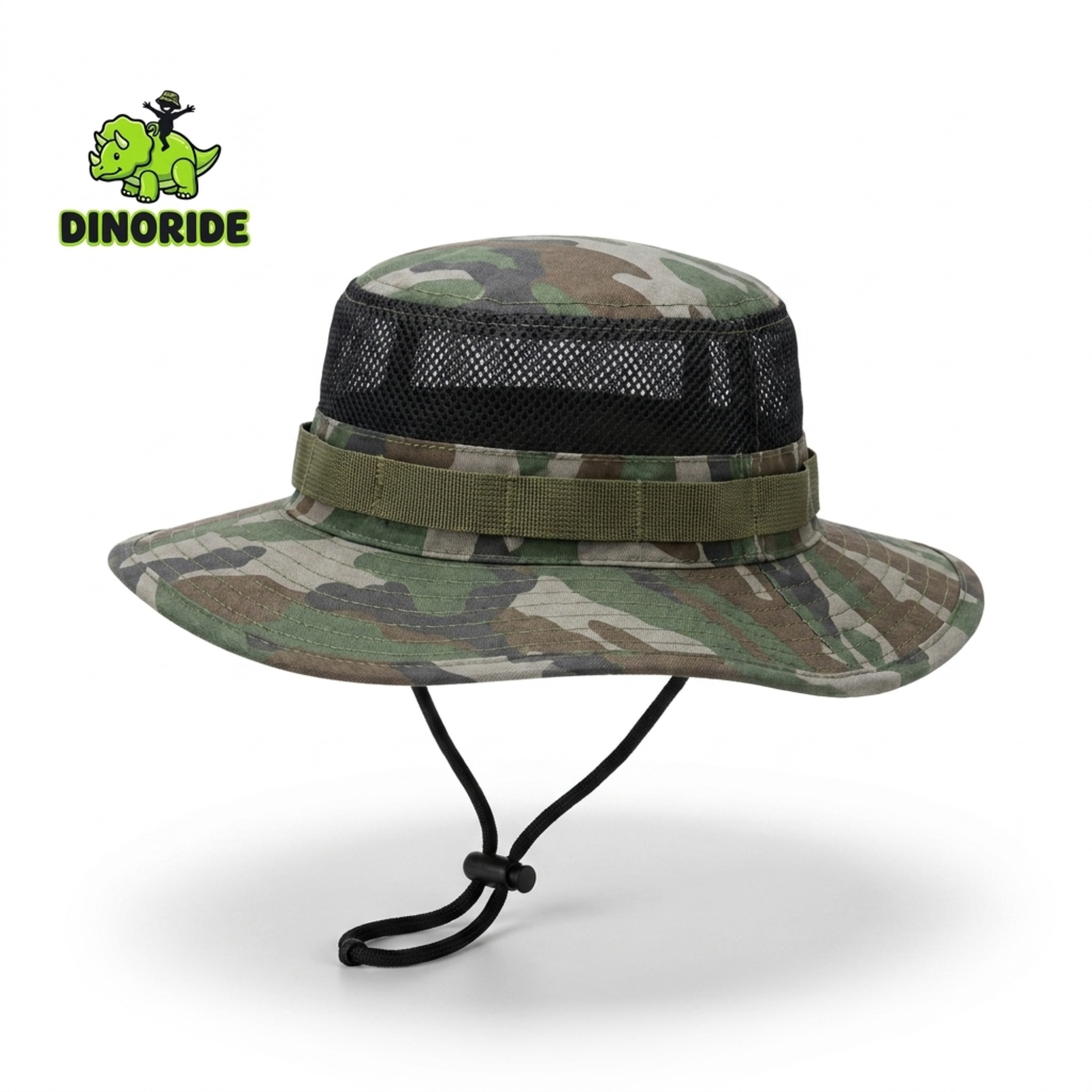 DinoRides Kids Camo Bucket Hat